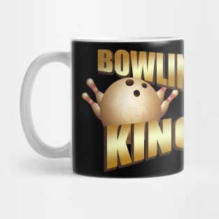 Bowling King Bowler Gift Mug